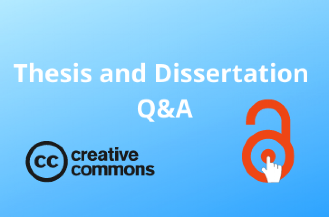 Thesis and Dissertation Thesis and Dissertation